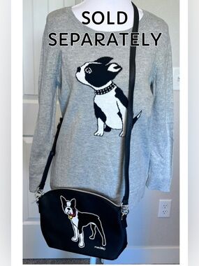 Marc Tetro French Bulldog Boston Terrier crossbody shoulder bag handbag